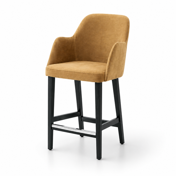 Barhocker mit Stoff-/Lederbezug  | Modell PINO