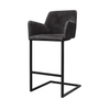 Barhocker aus Samt | Modell GIAN