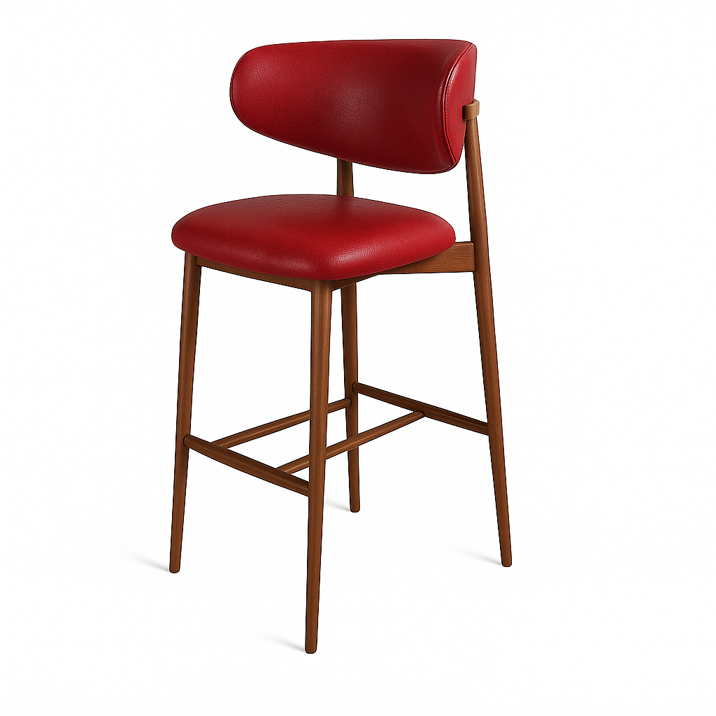 Barhocker aus Leder | Modell OLE