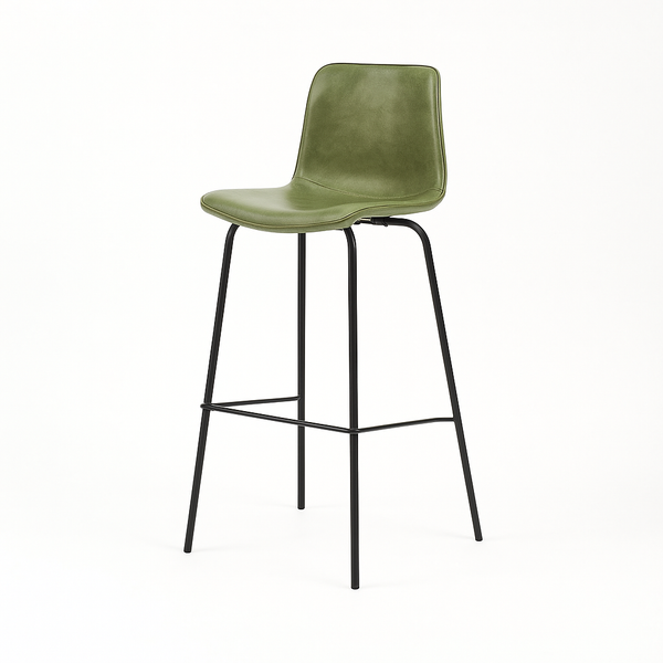 Barhocker aus Leder | Modell SIMONA