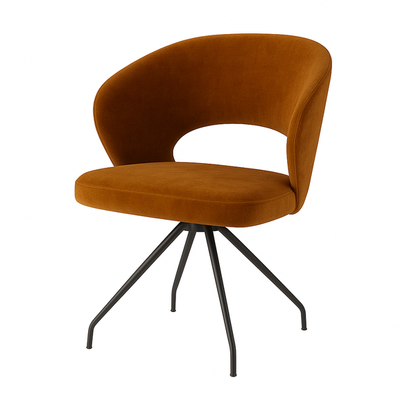 Küchenstuhl aus Samt | Modell ROSE